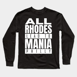 Cody Rhodes Merch All Rhodes Lead To Philly WWE Cody Rhodes Finish The Story Wrestling Cody Rhodes Merch Long Sleeve T-Shirt